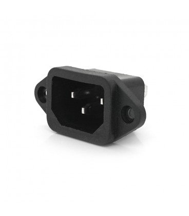 Триконтактний роз'єм AC04 тато, 250V, 10A, під викруткову збірку, Q200