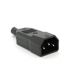 Триконтактний роз'єм C14 тато, під пайку Q50/500