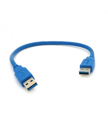 Кабель USB 3.0 AM+AM 0.3м