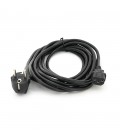 Кабель живлення Schuko PC-186 CEE7/7-C13, 5.0M, 1.0mm, OEM (євровилка) Q125