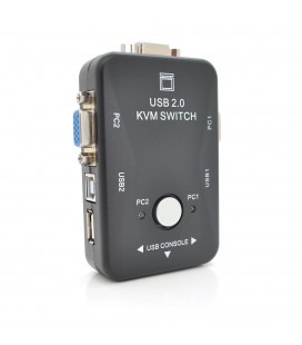 2-портовый KVM свич, переключатель USB
