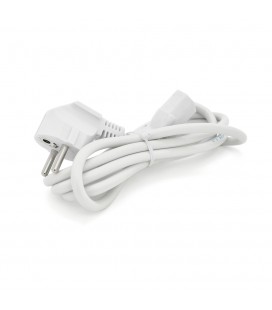 Кабель питания Ritar PC-186 CEE7/17-C13, 1.5m, 0.75mm, 3 pin (евровилка), White, OEM, МЕДЬ!!!!