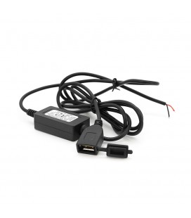 Конвертер USB2.0(F),DC 5V, Black, OEM