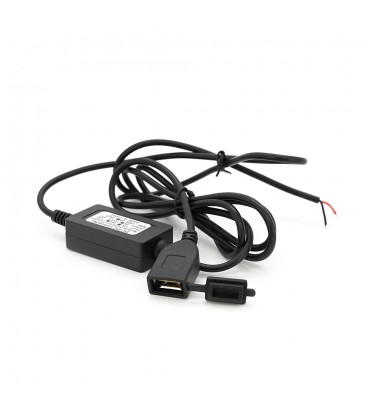 Конвертер USB2.0(F),DC 5V, Black, OEM