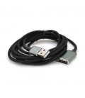 Подовжувач VEGGIEG UF2-2, USB 2.0 AM/AF, 2,0m, Black, Пакет