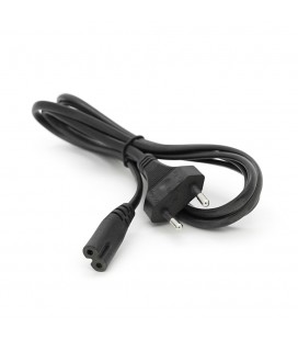 Кабель питания Ritar 1.8m, 0.75mm, PC-184/2 CEE7/16-C7-1CM8155-1,8, 2 pin (для бытовой техники), Black, OEM Q500 МЕДЬ!!!!