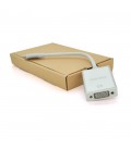 Хаб-конвертор VEGGIEG Type-C (тато) на VGA (мама), 10 см, Silver, Box