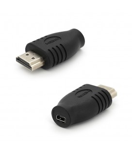 Перехідник microHDMI (мама) -HDMI (тато)