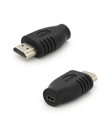 Перехідник microHDMI (мама) -HDMI (тато)