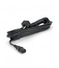 Кабель живлення Ritar PC-186 CEE7/17-C13, 10.0m, 0.75mm, 3 pin (евровилка), Black, OEM, МЕДЬ!!!!
