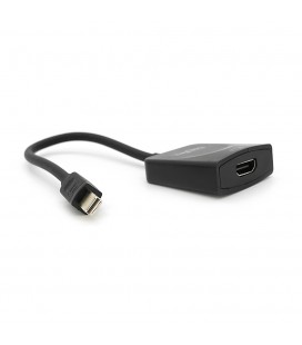 Конвертер VEGGIEG V-Z616 MiniDisplay Port (папа) на HDMI(мама), 25cm, Black, Box