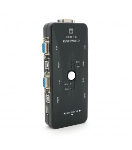 4-портовый KVM свич, VGA, USB