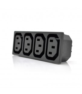 Euro Socket IEC C14, AC 250V 16A