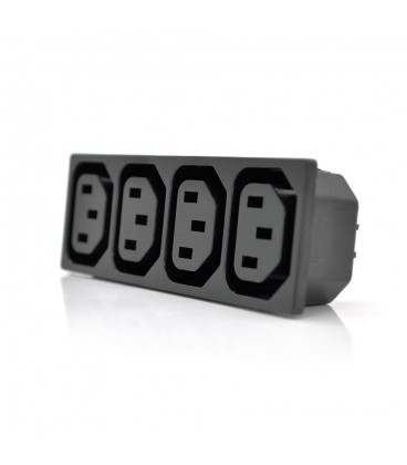 Euro Socket IEC C14, AC 250V 16A