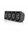 Euro Socket IEC C14, AC 250V 16A