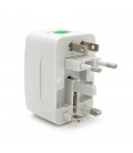 Перехідник на американка\євророзетка Z4 3 in 1, BOX