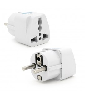 Перехідник на євророзетку TEFAL-трійник White, в упаковці 20 штук, ціна за штуку, Q1000