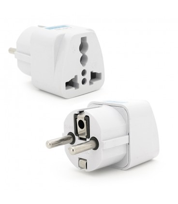 Перехідник на євророзетку TEFAL-трійник White, в упаковці 20 штук, ціна за штуку, Q1000