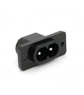 Двоконтактний роз'єм AC005 тато, 250V, 2,5A, під викруткову збірку, Q500