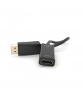 Конвертер Display Port (тато) на HDMI(мама) 30cm, Black, 4K/2K, Пакет