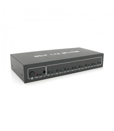 Цифровий оптичний роздільник звуку SPDIF / Toslink 1x8