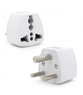 Перехідник на євророзетку TEFAL EU White, 3pin, 250V, 10A, в упаковці 20 штук, ціна за штуку, Q1000