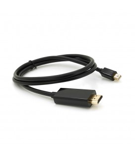 Конвертер mini Display Port (папа) на HDMI(папа) 1m (пакет)
