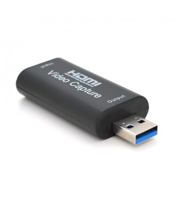 Карта відеозахоплення HDMI-USB 3.0, для захоплення та запису відео з екрана комп'ютера