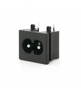 Двоконтактний роз'єм AC018 тато, 250V, 10A, під пайку, Q500