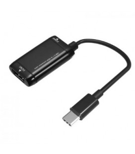Конвертер Type-C (папа) на HDMI(мама) MHL, Black/Silver, Пакет
