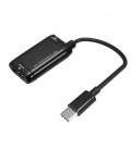 Конвертер Type C MHL на HDMI (для телевізора), Black/Silver, OEM