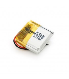 Літій-полімерний акумулятор 7*20*20mm (Li-ion 3.7В 200мА·ч)