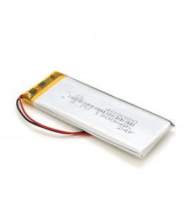 Літій-полімерний акумулятор 4*30*80мм (Li-ion 3.7В 1300мА·ч)