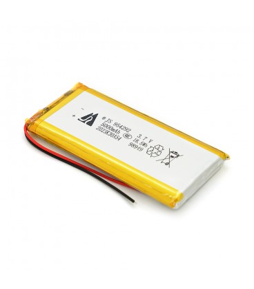 Літій-полімерний акумулятор 9,5 * 42 * 92mm (Li-ion 3.7В 5000мА · год)