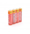 Батарейка сольова KODAK Super Heavy Duty R6, АА, 4шт в shriink, ціна за shrink