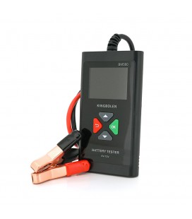 Тестер для аккумуляторных батарей BM-580, 6V/12V + крокодилы