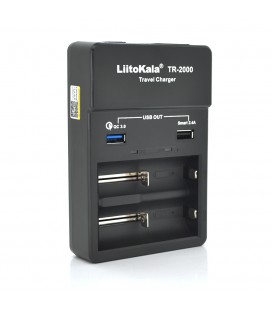 ЗУ універсальне Liitokala Lii TR-2000 + USB1-QC 3.0, USB2-5V 2.4A