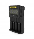 Зарядний пристрій універсальний Nitecore Digicharger UMS4, 4 канали, LCD дисплей, підтримує Li-ion, Ni-MH і Ni-Cd AA (R6), ААA (