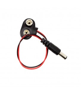 Переходник 9V крона - разъем питания 5.5х2.1