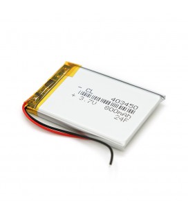 Литий-полимерный аккумулятор 4*34*50mm 3,7V (Li-ion 3.7В 800мА·ч)