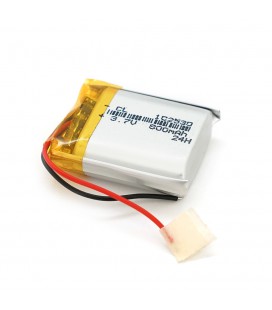 Літій-полімерний акумулятор 10*25*30mm (Li-ion 3.7В 800мА·год)