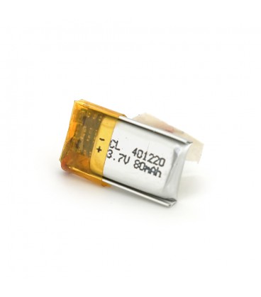 Літій-полімерний акумулятор 4*12*20mm (Li-ion 3.7В 80мА·год)