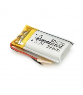 Літій-полімерний акумулятор 6*17*30mm (Li-ion 3.7В 260мА·год)