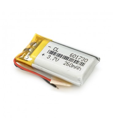 Літій-полімерний акумулятор 6*17*30mm (Li-ion 3.7В 260мА·год)