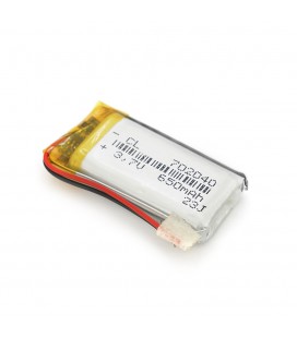 Литий-полимерный аккумулятор 7*20*40mm (Li-ion 3.7В 650мА·ч)