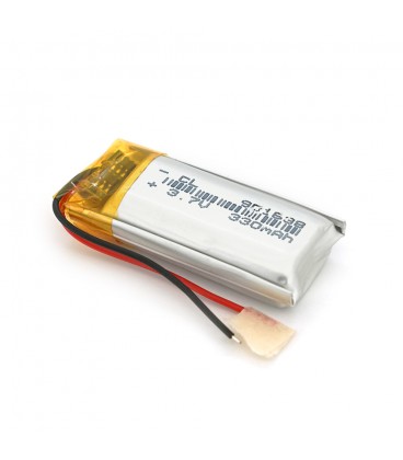 Літій-полімерний акумулятор 9*16*38mm (Li-ion 3.7В 330мА · год)