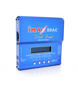 Универсальное ЗУ iMAX B6 ,12V,220-240V,0,1-5A,LCD,балансир,от1до15ячеек,клеммы (AGM/GEL/Li-Ion/LiFePO4/NiCa/NiMH)