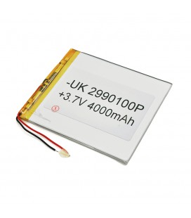 Літій-полімерний акумулятор 3.6*90*100mm (Li-ion 3.7В 4000мА·год)