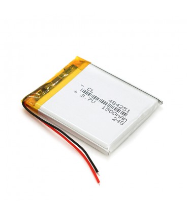 Літій-полімерний акумулятор 4.8*42*51mm (Li-ion 3.7В 1500мА·год)
