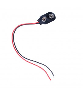 Переходник 9V крона (угловой) под пайку